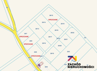 Działki budowlane 10 km od Torzymia